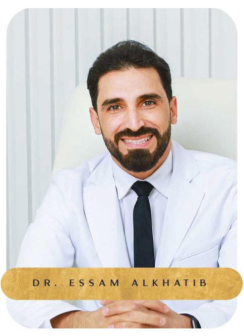 صورة د. عصام الخطيب نائب أول تقويم الأسنان والفكين ومقدم رعاية ماسي لإنفزلاين